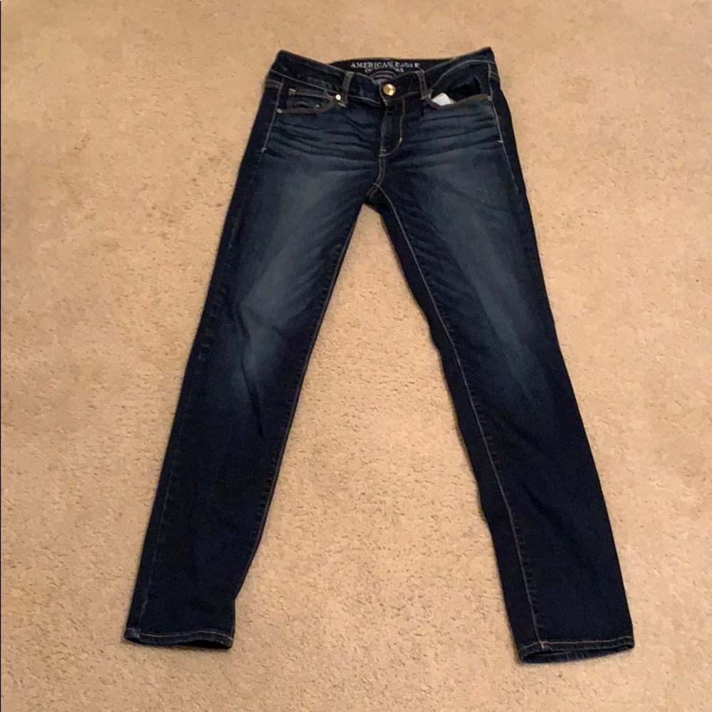 American Eagle Dark Wash Skinny Jeans